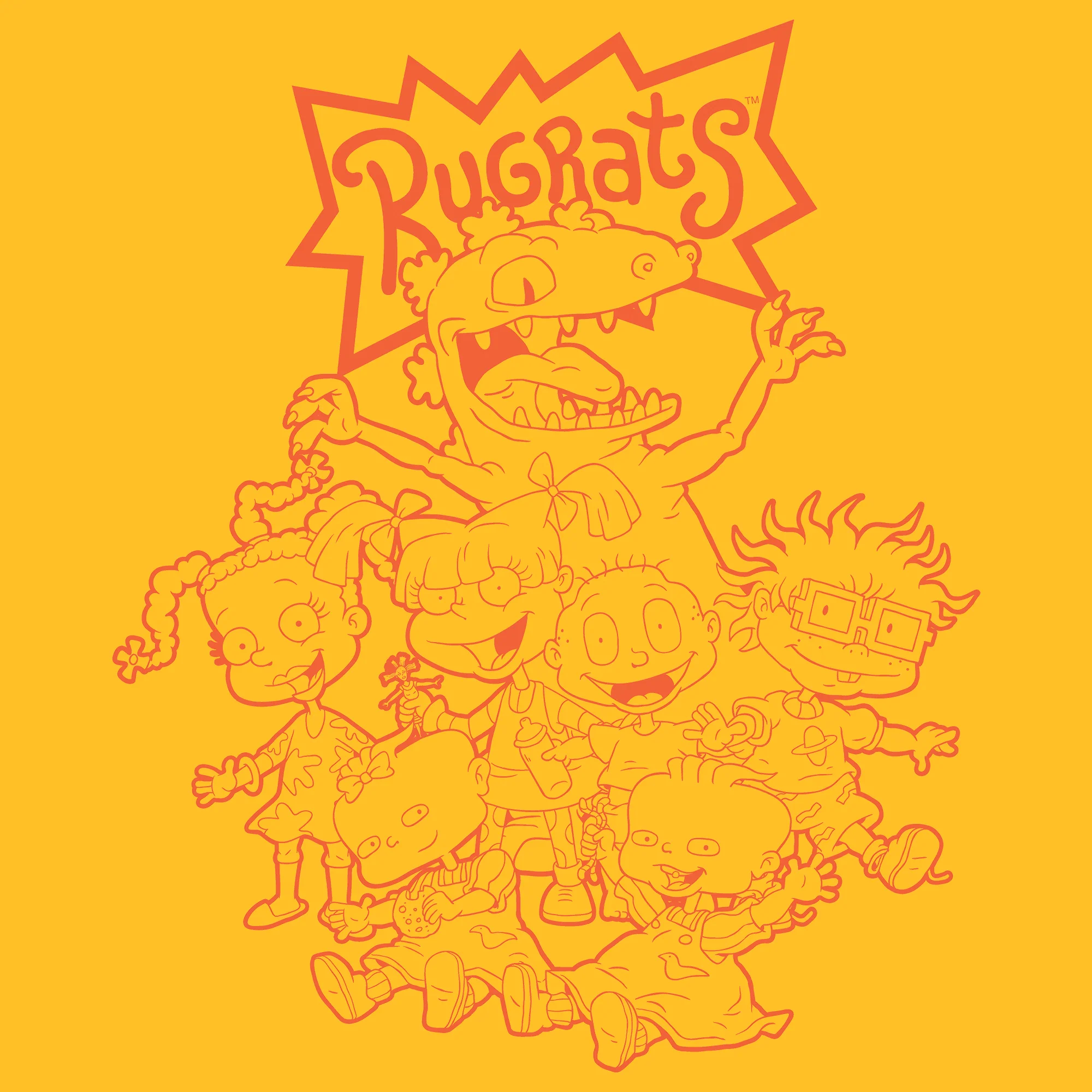 Nickelodeon - Rugrats Gold Tee - Image 2
