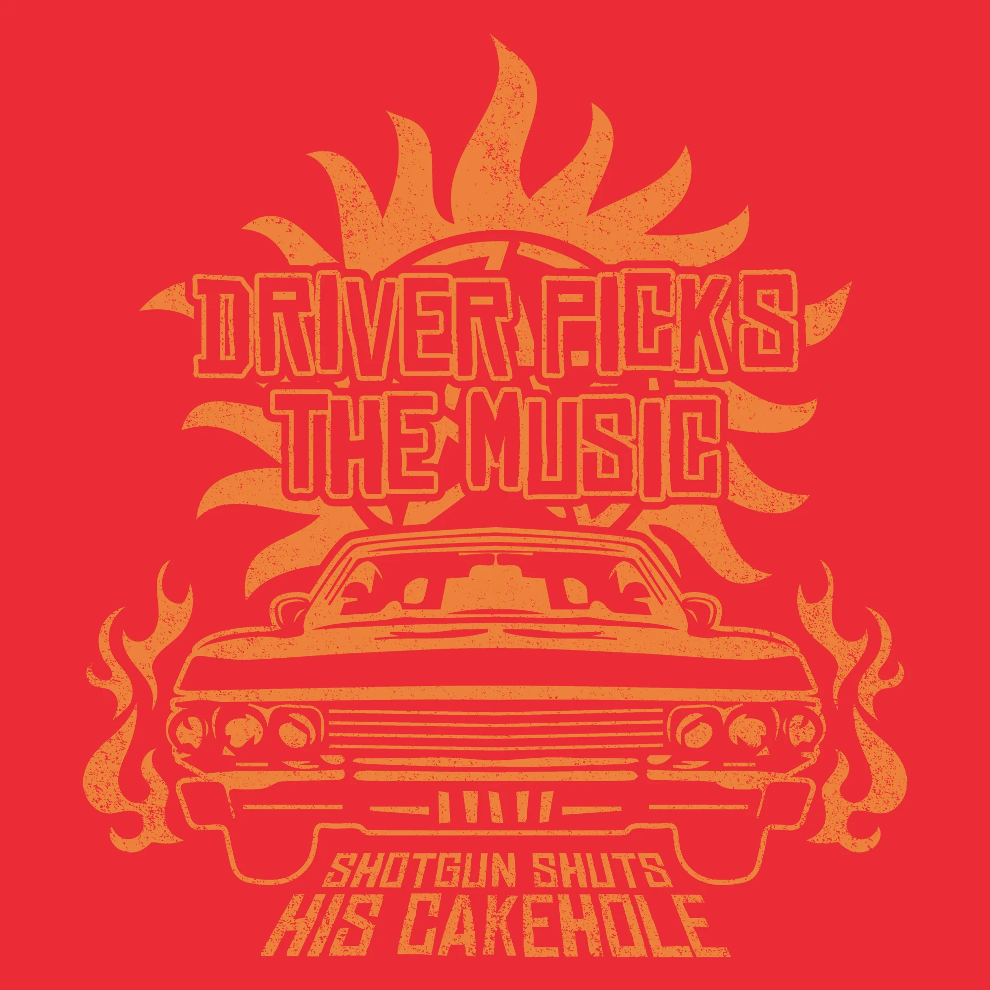 Supernatural - Red Tee - Image 2